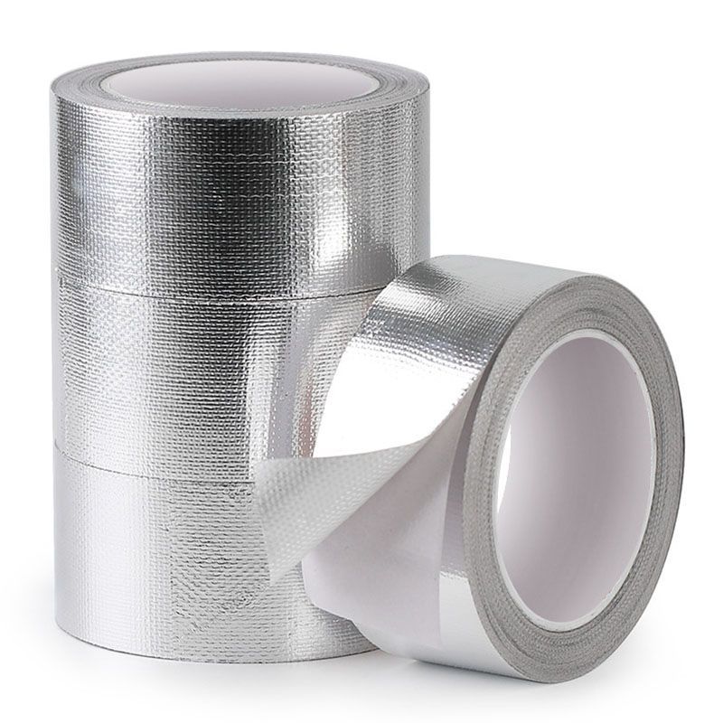 Băng keo nhôm vải thủy tinh kích thước 50mmx50m