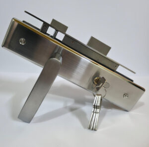 Khóa tay gạt K26- thân 85 -  inox 304