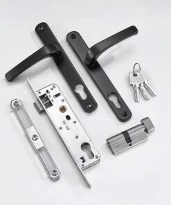 Khóa Tay Gạt Cửa Nhôm - Tay Tròn